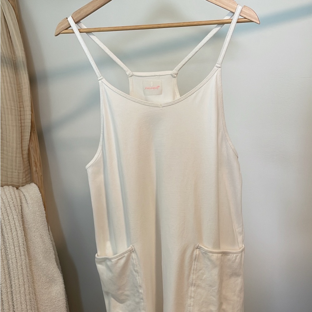 White Free People Jumpsuit